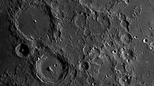 Cráteres lunares Azarquiel, Alfonso y Alpetragio