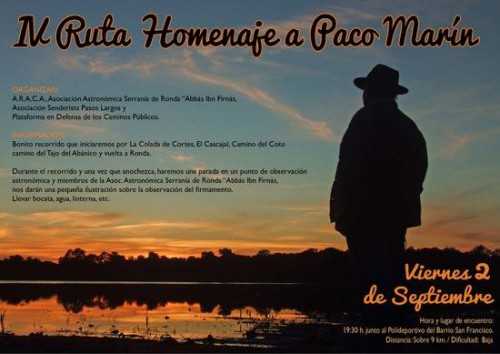 IV Ruta Paco Marín