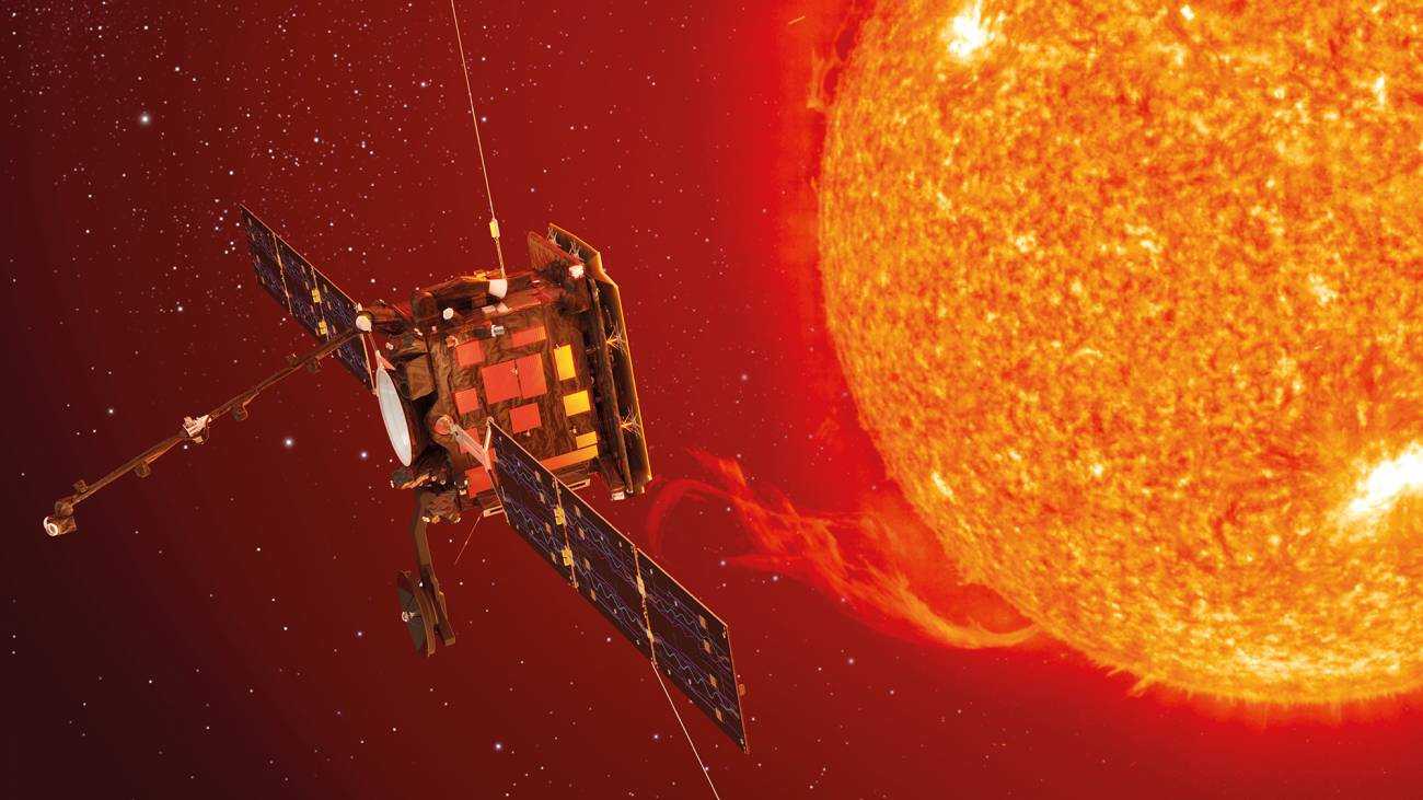 Fotografía de la misión solar Orbiter. Imagen: ESA