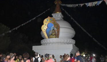 Perseidas Stupa budista 2022