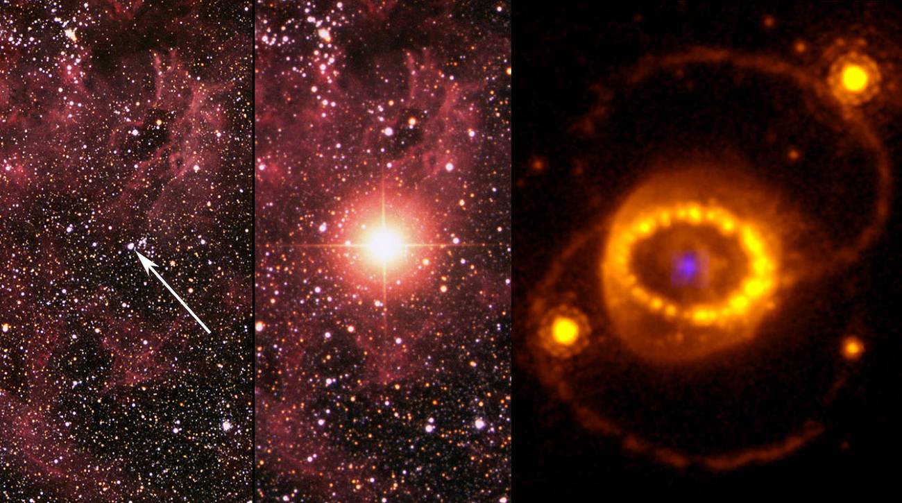 Detectada una estrella de neutrones en los restos de la supernova 1987A ...