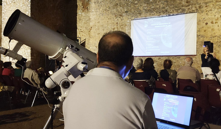 Imagen  del Curso de Iniciación a la Astronomía.