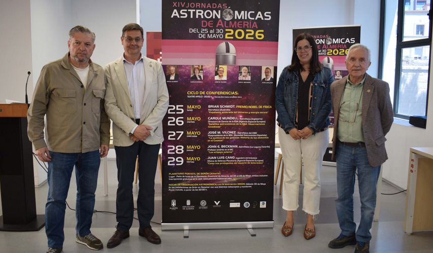 Imagen de un momento de las Jornadas Astronómicas.