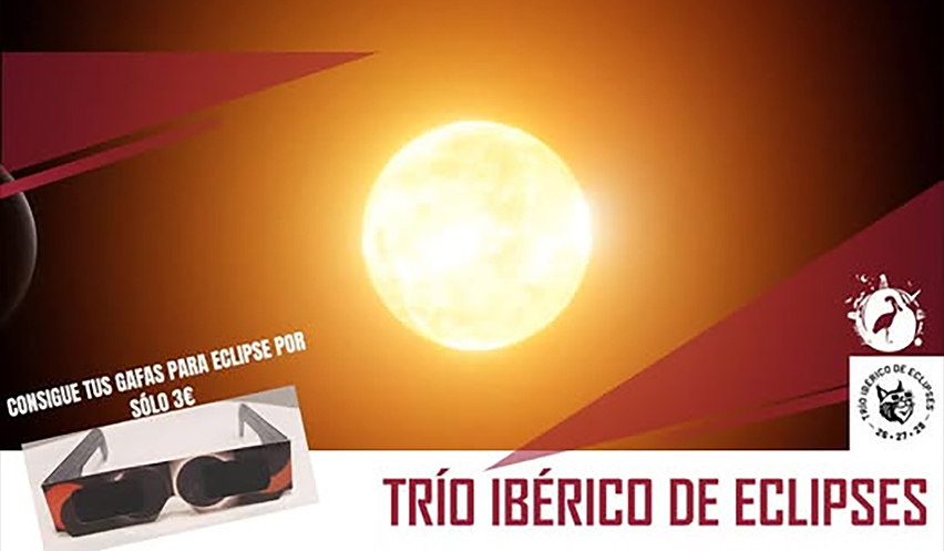 Charla-coloquio: Trío ibérico de eclipses, 17 de junio.