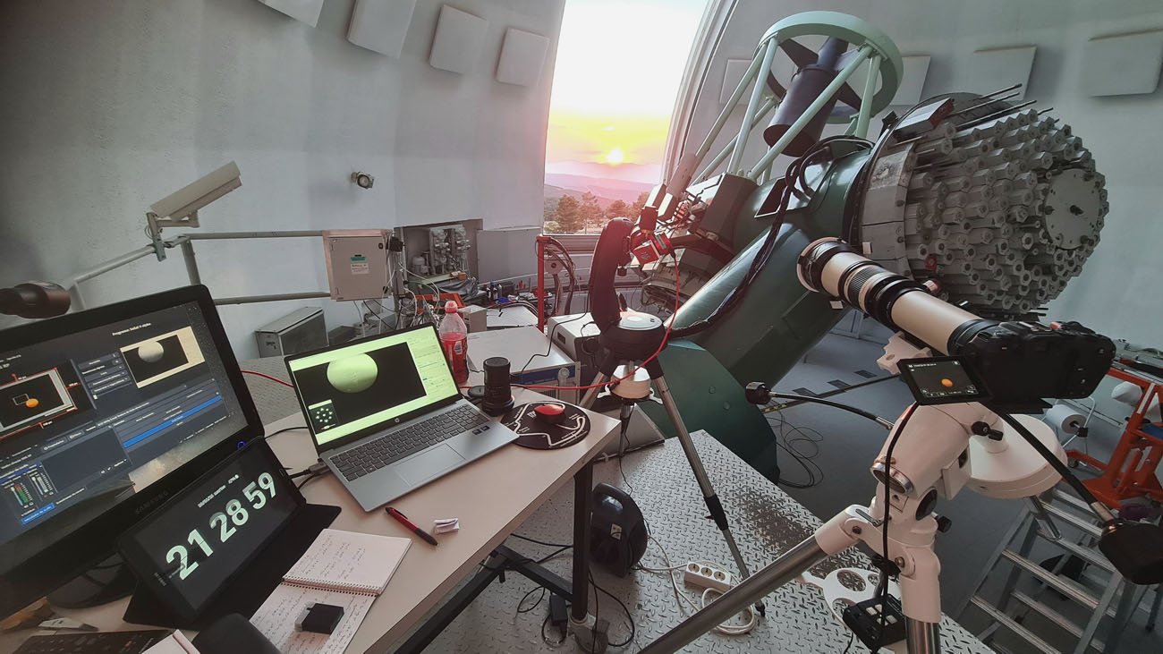 Instalaciones el Observatorio de Calar Alto