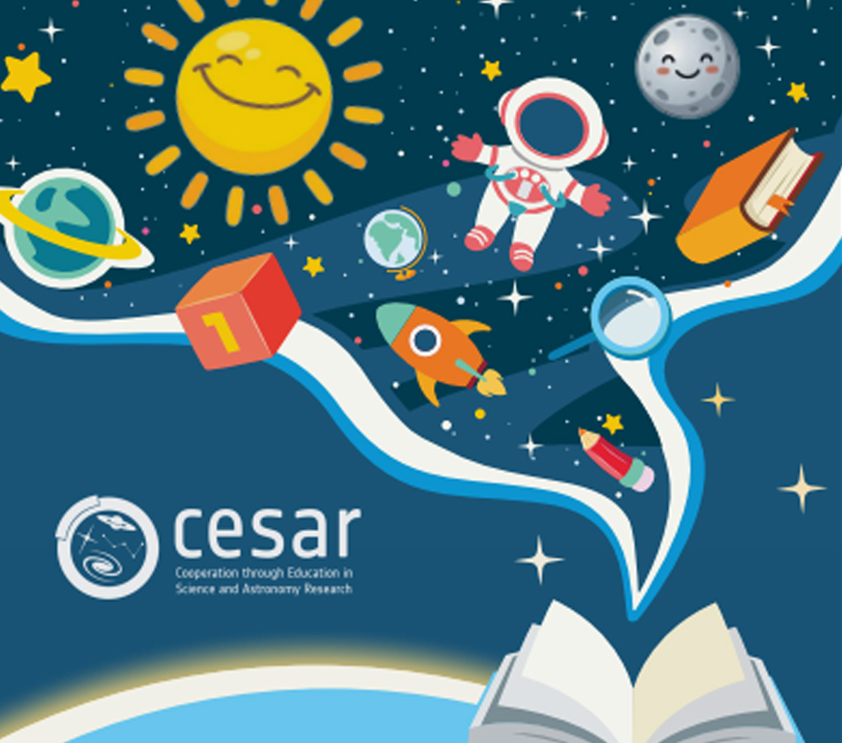portada del kit educativo sobre eclipses