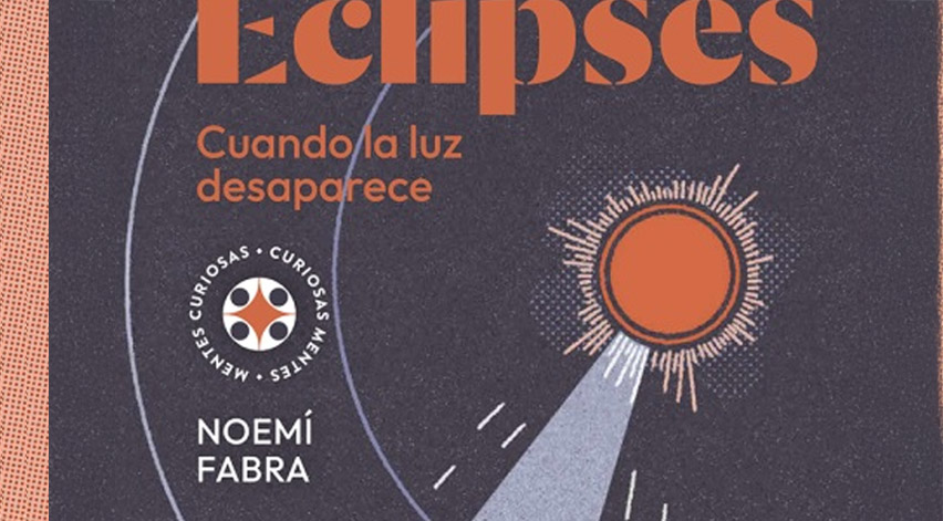 Portada del libro de eclipses de Noemí Fabra.