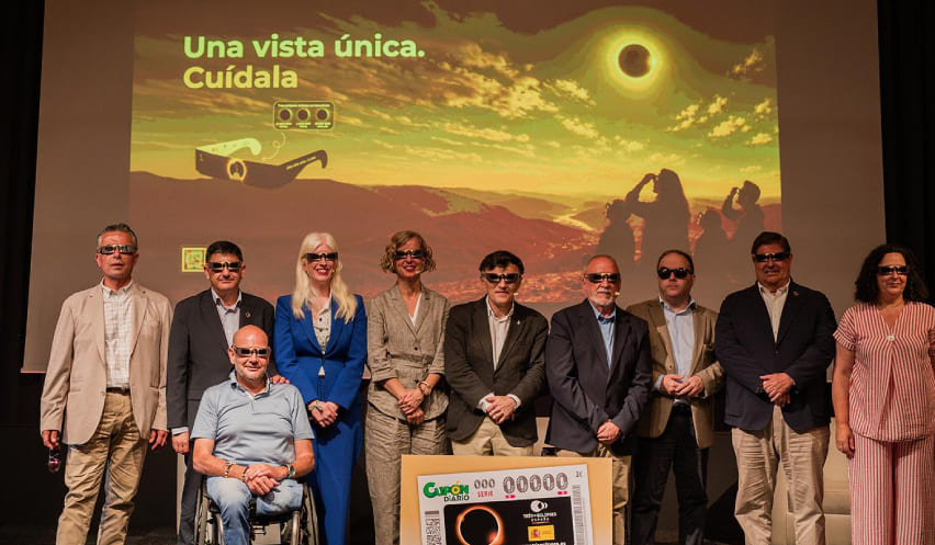 Miembros del Grupo Social ONCE durante el evento.