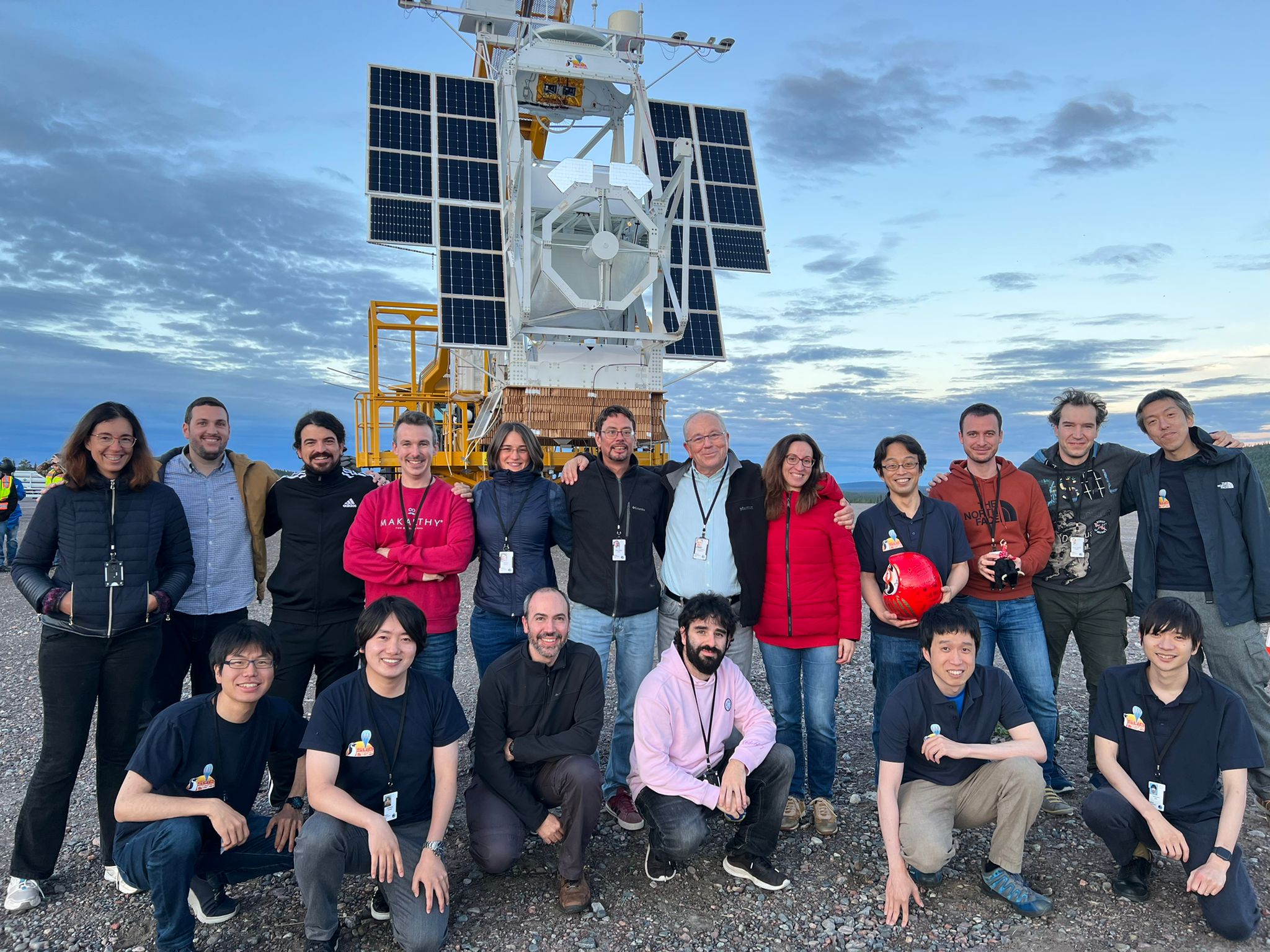 Equipo de investigación del proyecto Sunrise