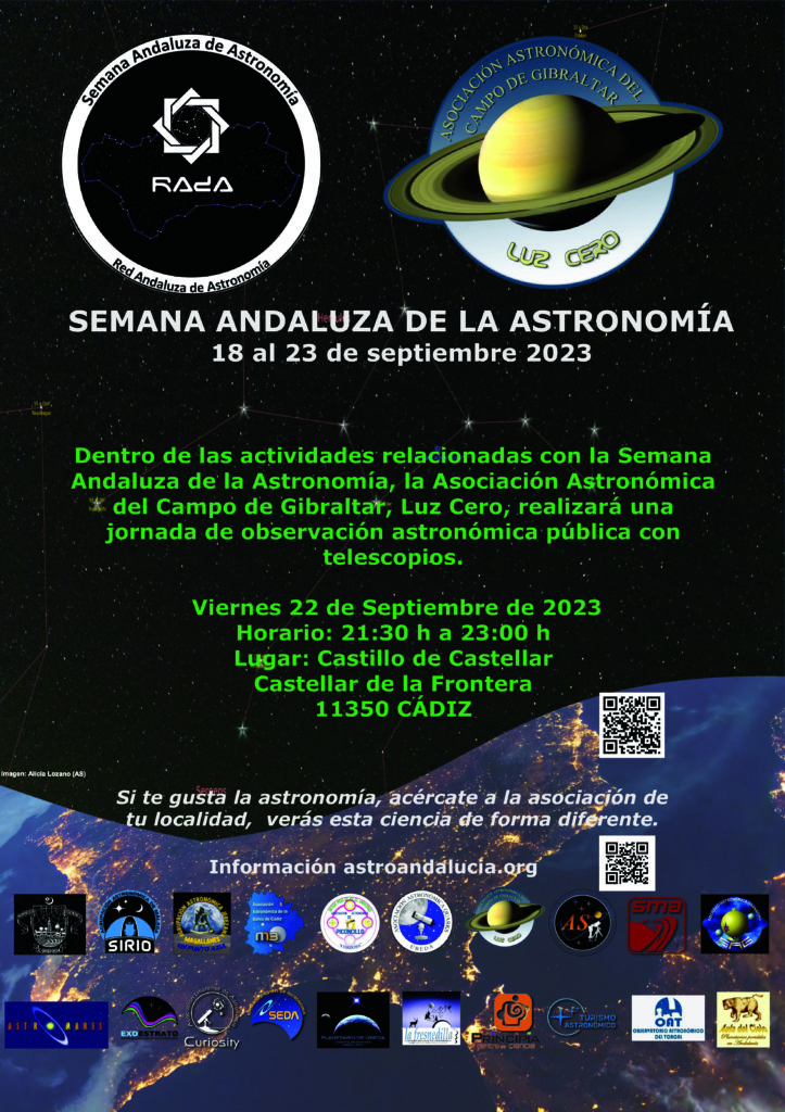 Semana Andaluza Astronomía Campo de Gibraltar