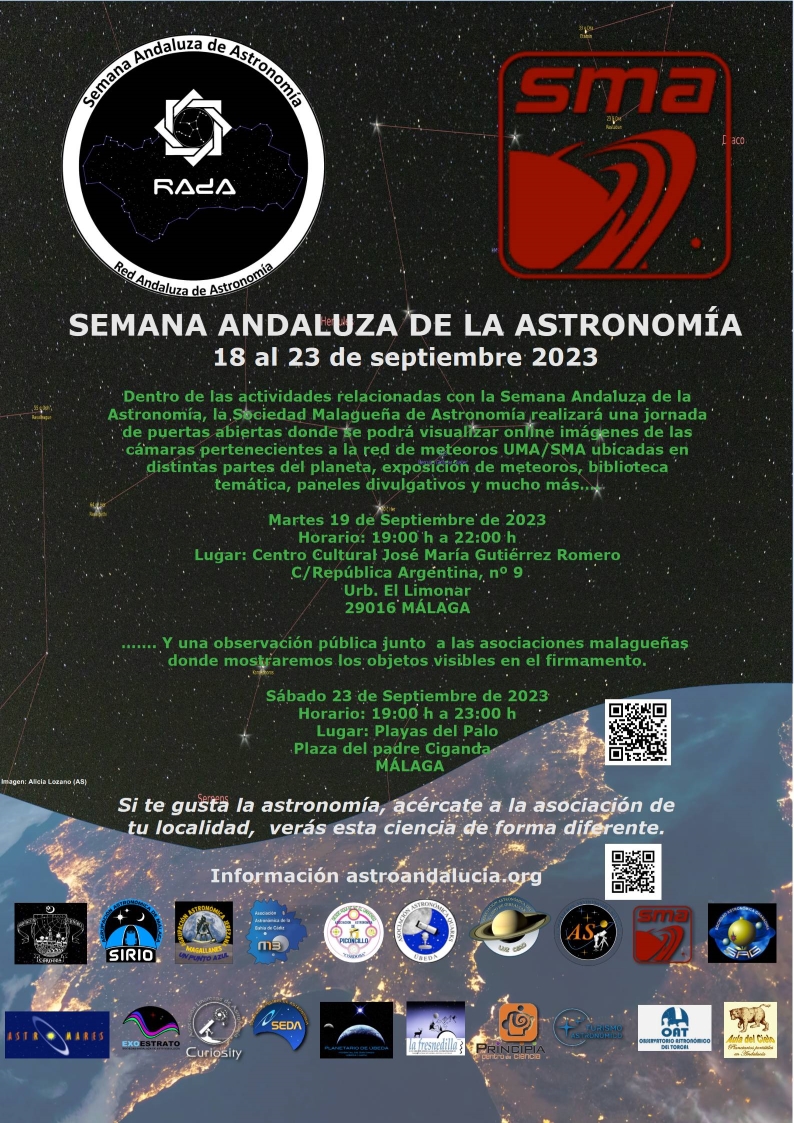 Semana andaluza astronomia Málaga