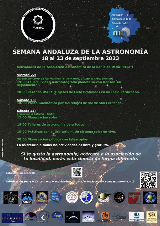 Semana Andaluza de Astronomía M13