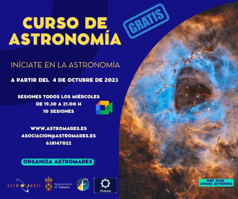 Curso Astronomía Astromares 2023