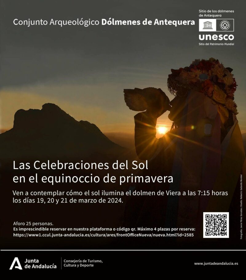 Celebraciones del Sol en los Dolmenes de Antequera.