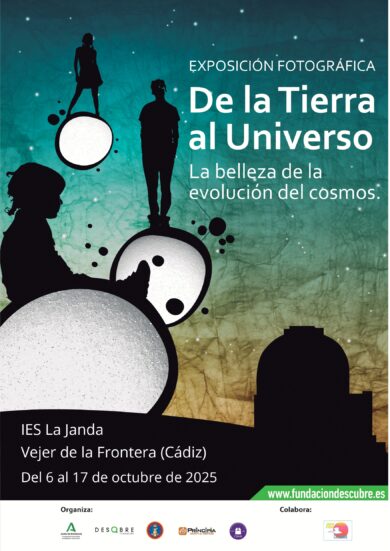 cartel expo astronomía IES La Janda Vejer